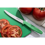 Hygiplas gekarteld tomatenmes 10cm groen