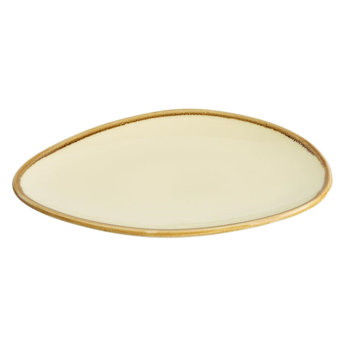 Olympia Kiln driehoekige borden zandsteen 23cm (6 stuks)