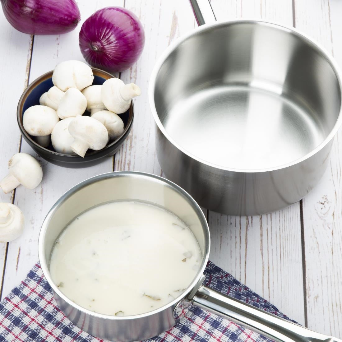 Vogue RVS inductie steelpan 1,5L