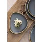 Olympia Kiln driehoekige borden blauw 16,5cm (6 stuks)