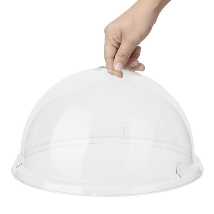 Olympia Kristallon Pc Koepelvormige Bordafdekking Rond - 303X160mm