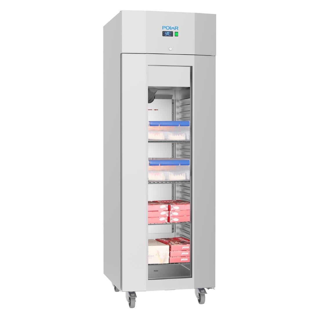 Polar U-Serie Energiezuinige Enkele Deur Staand Display Vriezer