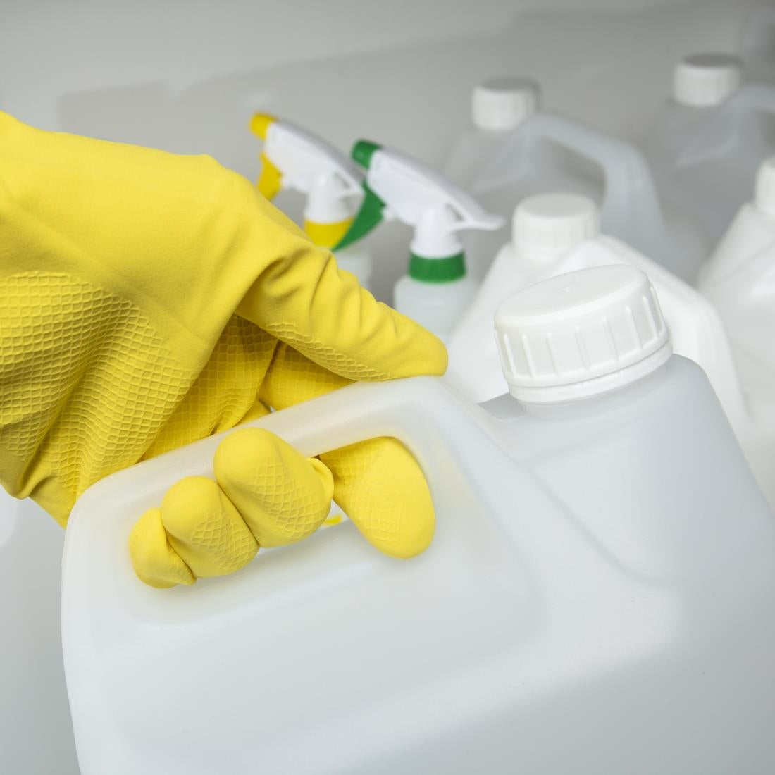 Jantex huishoudhandschoenen geel M