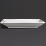 Olympia Whiteware vierkant bord 25cm (6 stuks)