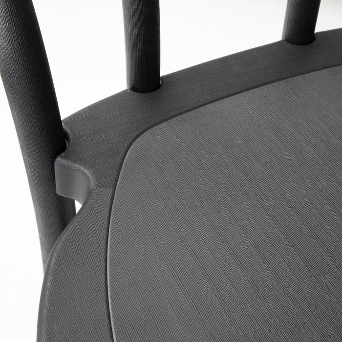 Bolero Soho Stoelen Van Buighout Stijl Hars Zwart (4 Stuks)