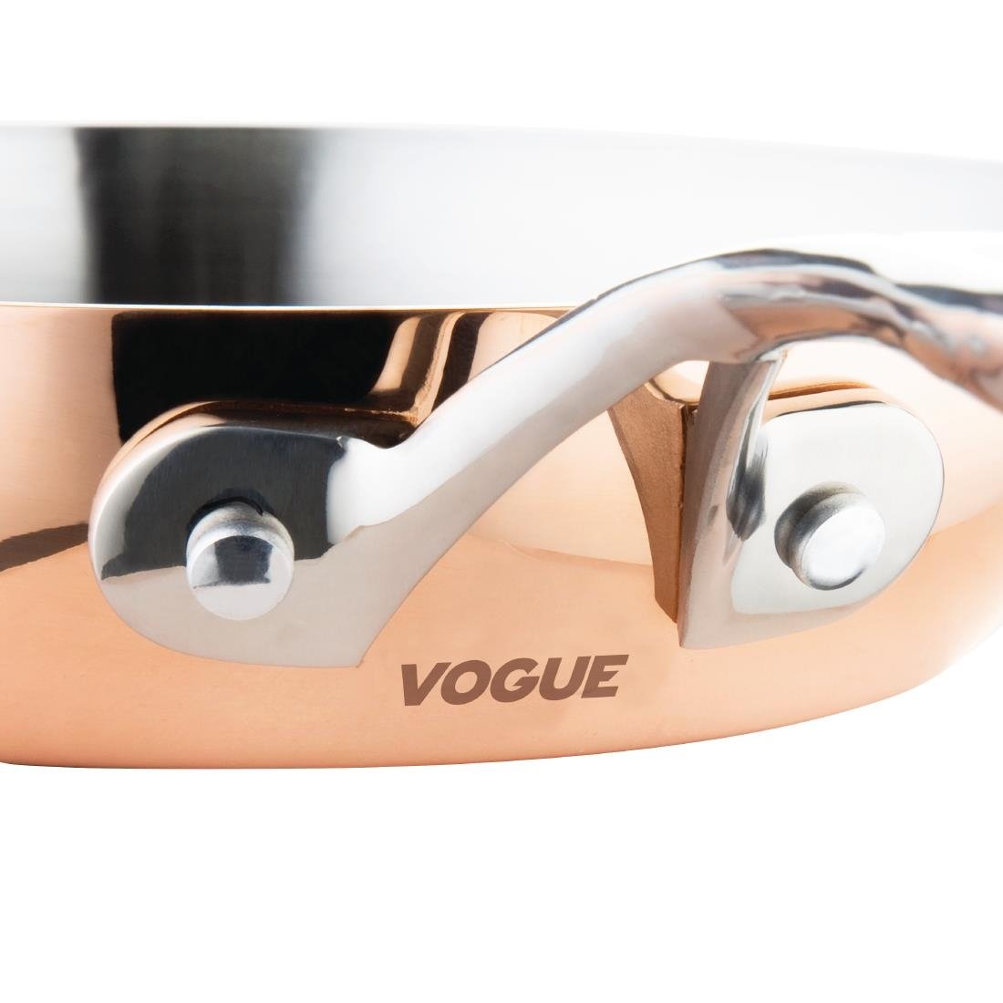Vogue Triwall koperen inductie koekenpan 24cm