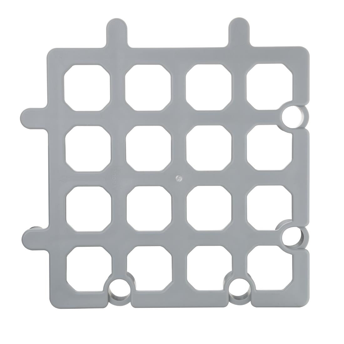 Vogue plastic stelvloer rek (verpakking van 2)