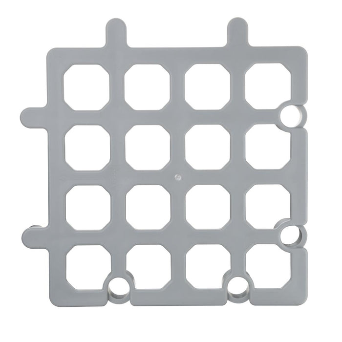 Vogue plastic stelvloer rek (verpakking van 2)