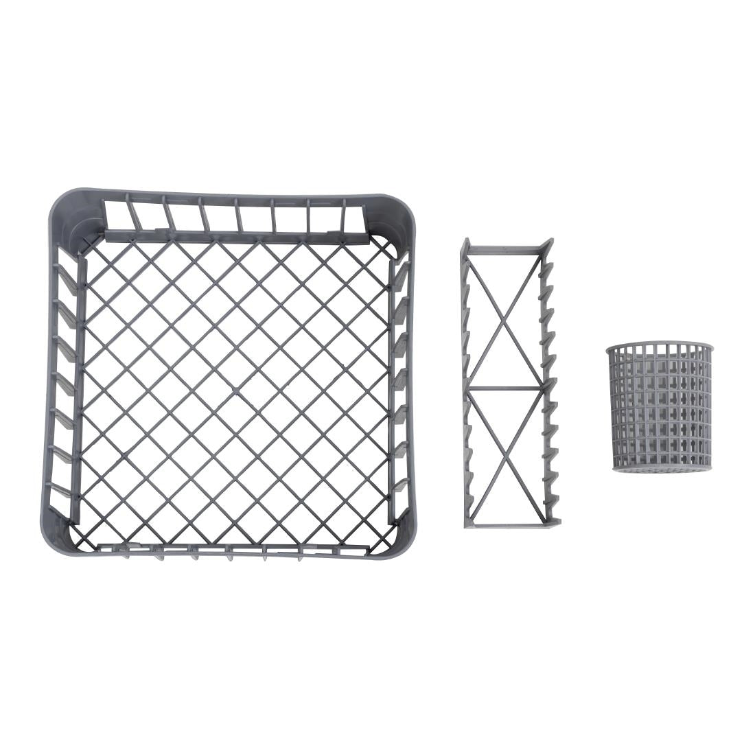 Buffalo Digitale Aanrecht Vaatwasser Glas 350mm Mand 3.3Kw