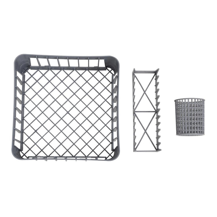 Buffalo Digitale Aanrecht Vaatwasser Glas 350mm Mand 3.3Kw