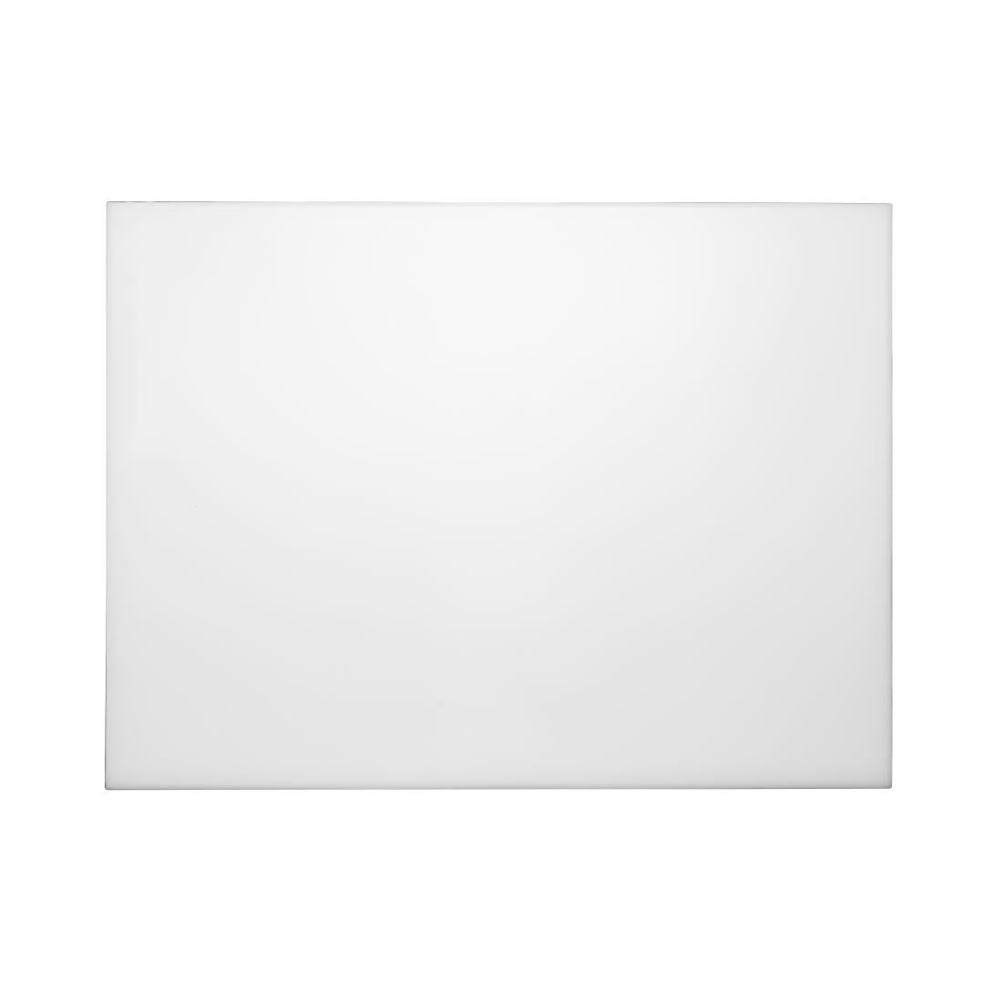 Hygiplas HDPE snijplank wit 600x450x12mm