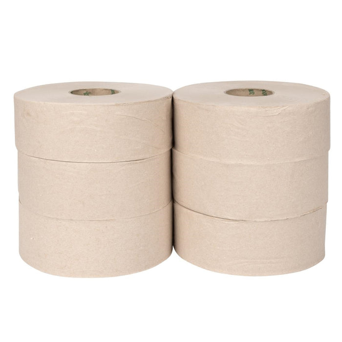 Jantex Green 100% Gerecycled Jumbo Rol Navulling 2-laags 300m (Pak 6)