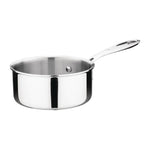 Vogue roestvrij staal & aluminium tri-wand sauspan 14cm
