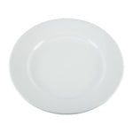 Olympia Whiteware witte borden met brede rand 202mm (12 stuks)