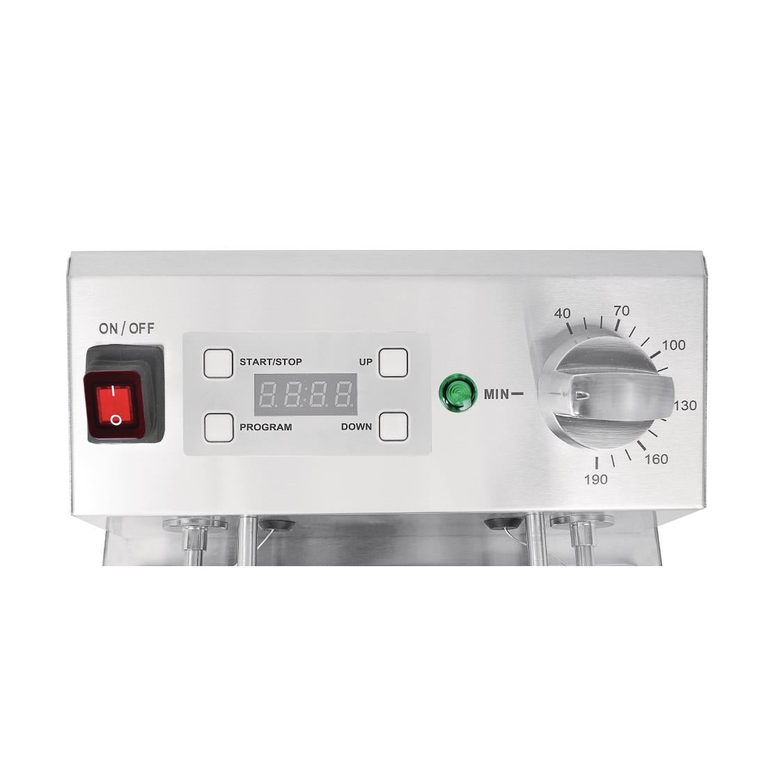 Buffalo enkelvoudige tank enkele mand 8ltr aanrecht friteuse met timer 2.9kw