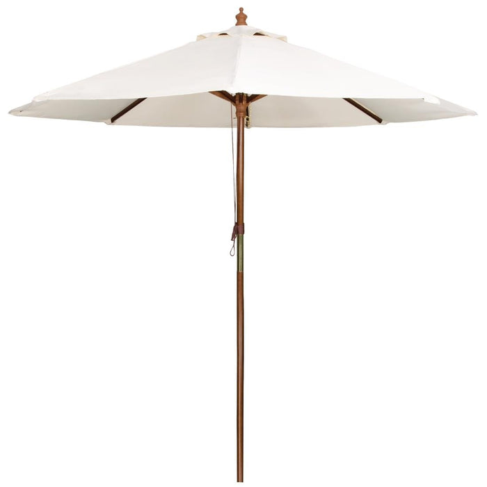 Bolero ronde parasol creme 3m