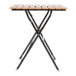 Bolero vierkante imitatiehouten tafel 60cm