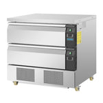 Polar U-serie compacte koel-vrieswerkbank 2 lades 4x GN 1/1