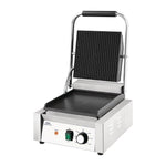 Nisbets Essentials contactgrill groef/glad 36 x 31cm 1800W