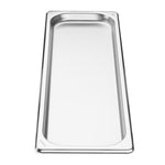 Vogue Roestvrijstalen Gastronorm 2/4 Bak 20mm