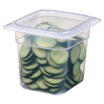 Cambro buigzaam polypropyleen deksel GN 1/6