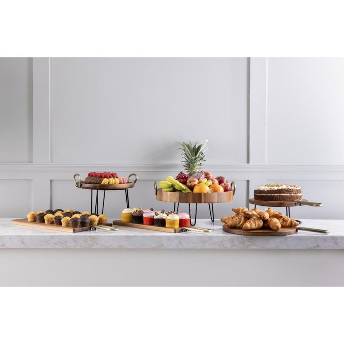 Olympia Antislip Multi-Ronde Verhoger Zwart Draad 230x260x100mm