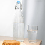 Olympia Geribbelde Schommeltop Waterflessen 1Ltr (Pakket Van 6)