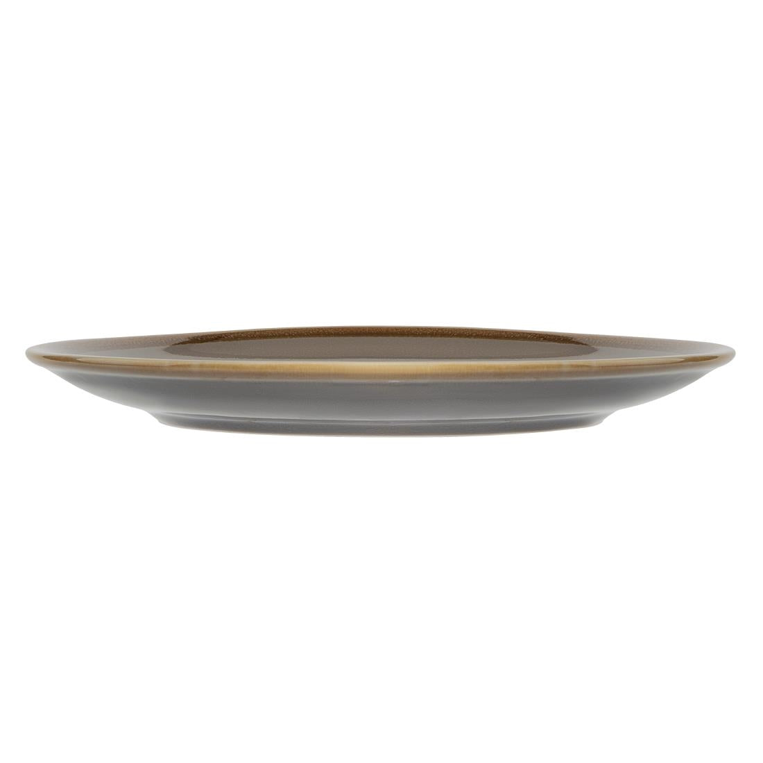 Olympia Kiln ronde coupeborden grijs 23cm (6 stuks)