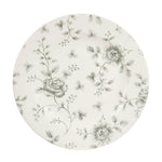 Churchill Rose Chintz Grey Bord 21cm (pak van 6)