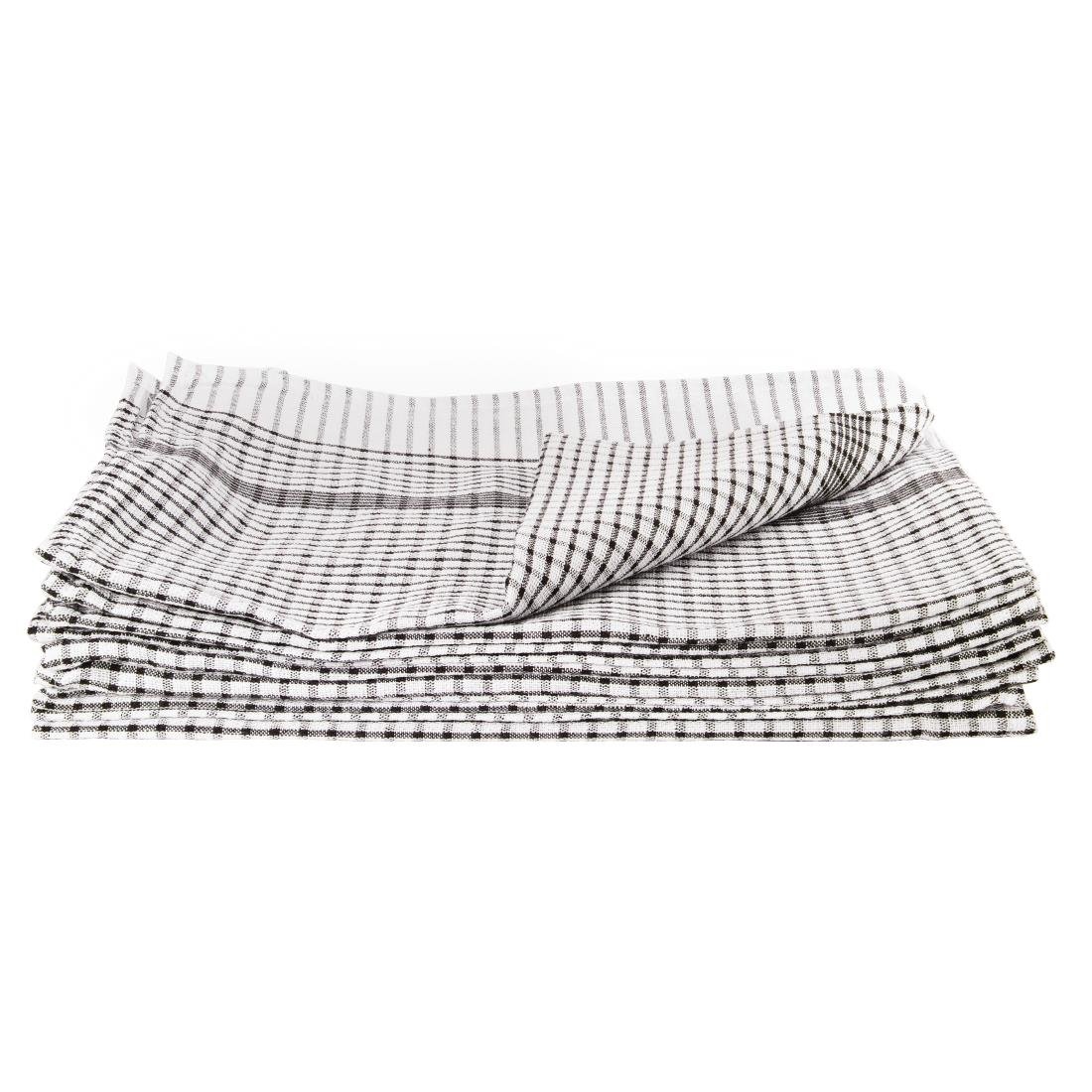 Vogue Wonderdry theedoeken zwart (10 stuks)