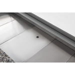 Zoin Tibet Serve Over Counter Grijs 1500mm