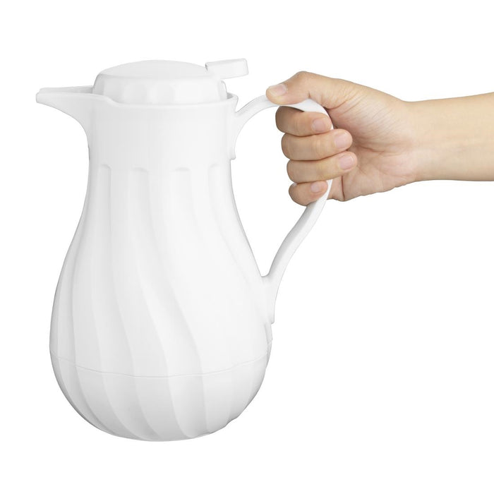 Olympia swirl thermoskan wit 1,2L