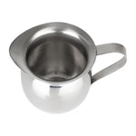 Olympia Mini Melkkan Roestvrij Staal Effen 120ml (Set Van 6)