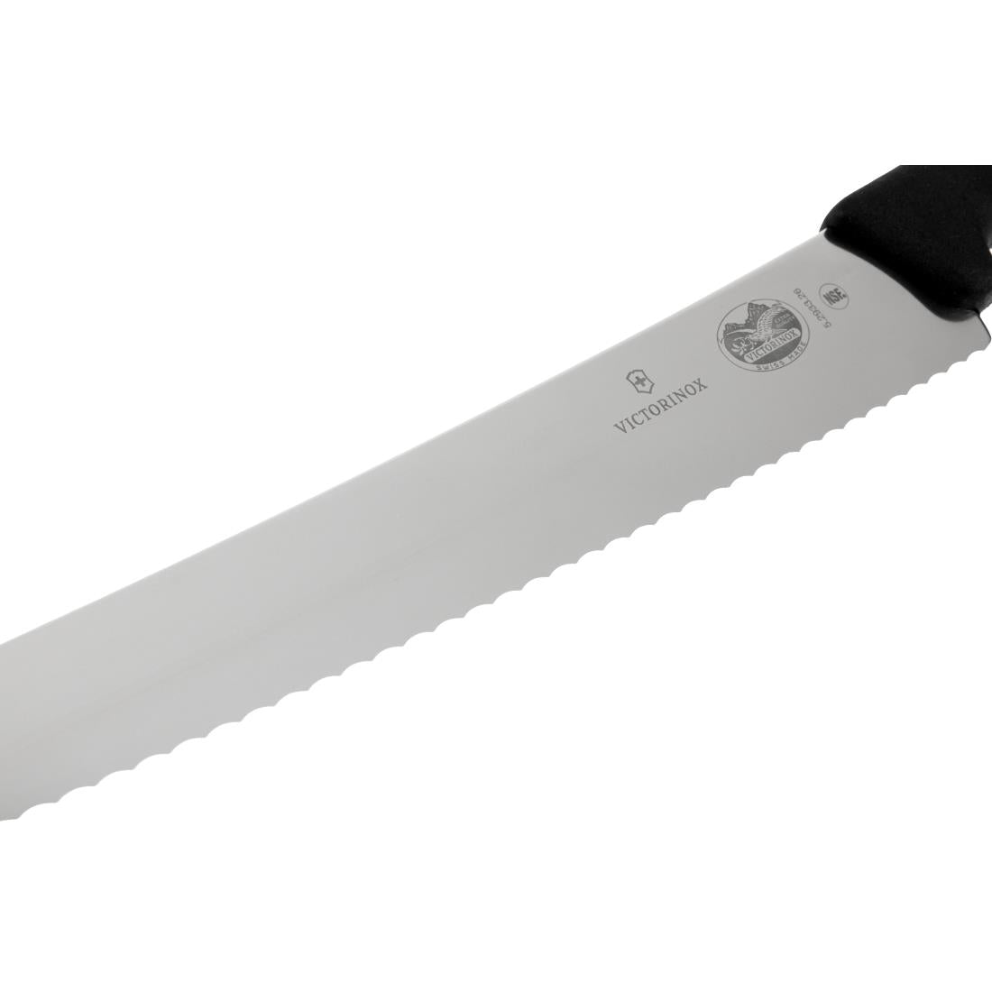Victorinox Fibrox gekarteld bakkersmes 25,5cm