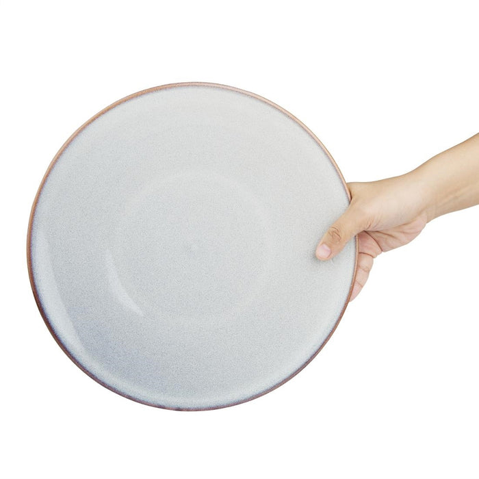 Olympia Drift Grijze Effen Coupeplaat 280 mm (Pak Van 4)