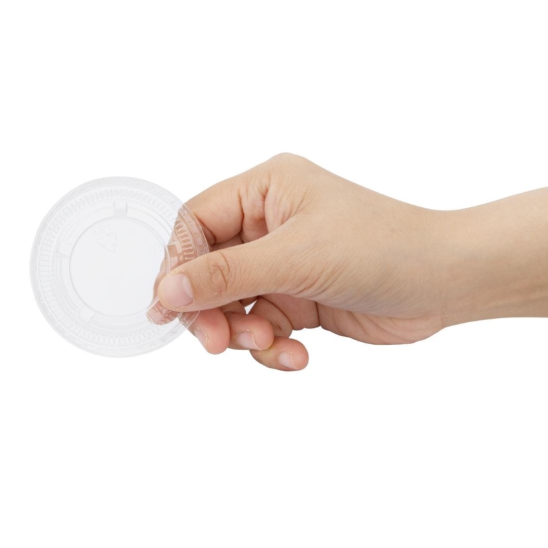 Fiesta Recycleerbare Deksel Voor Portiebekers (Pak Van 1000)