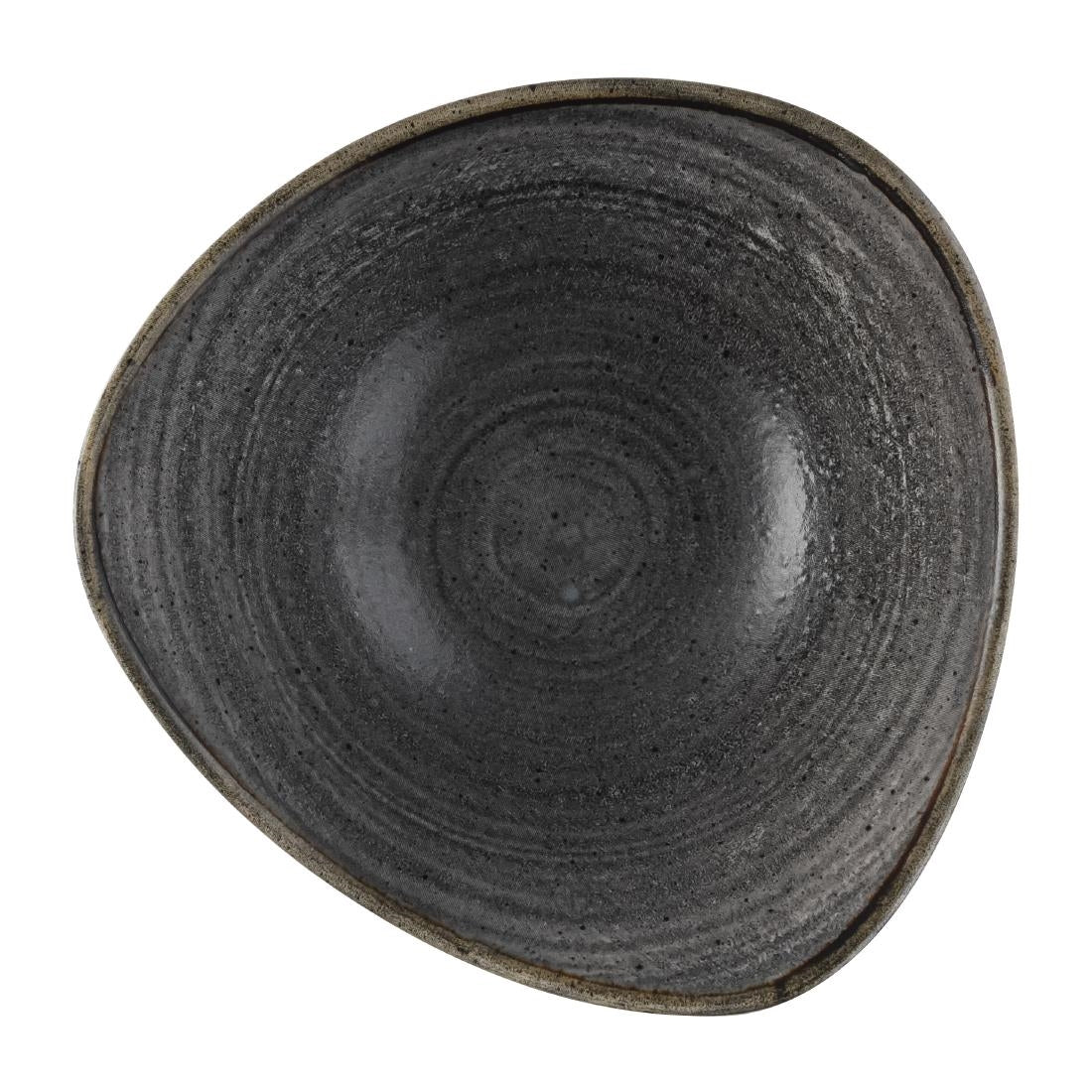 Churchill Stonecast Raw Lotus Black Schalen 178mm (Pak Van 12)