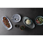 Churchill Stonecast Patina Rustic Teal Driehoekige Kom 15.2cm (pak van 12)