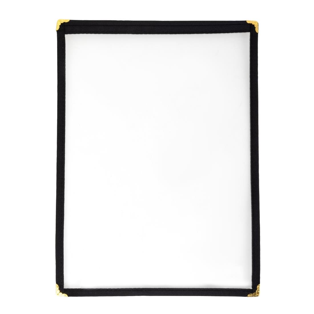 Olympia American Style menuhouder A4 zwart enkel