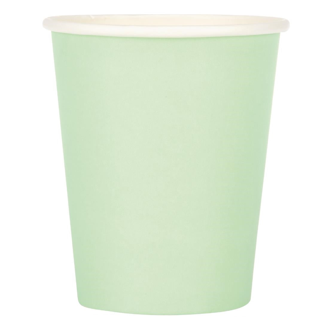 Fiesta Recyclable koffiebekers enkelwandig turquoise 225ml (1000 stuks)