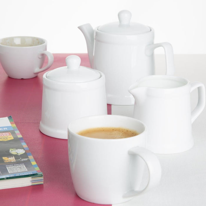 Olympia Whiteware Pier Kan - 200ml (Doos 6)