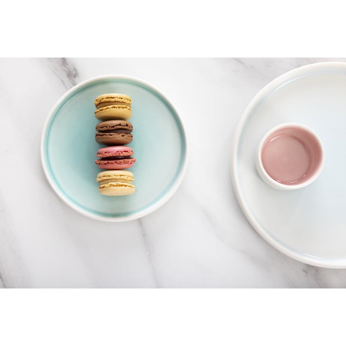 Olympia Fondant borden aqua blauw 270mm (4 stuks)