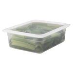 Cambro buigzaam polypropyleen deksel GN 1/2