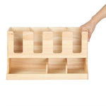 Olympia Cup En Sausstation Hevea Hout 450x120x240mm