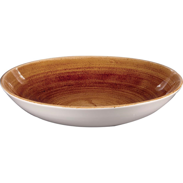 Churchill Stonecast Patina Vintage Copper Evolve Coupe Kom 24.8cm (pak van 12)