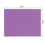 Hygiplas HDPE snijplank paars 229x305x12mm