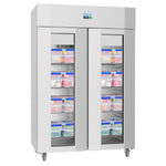 Polar U-Serie Energiezuinige Dubbele Deur Staande Display Koelkast