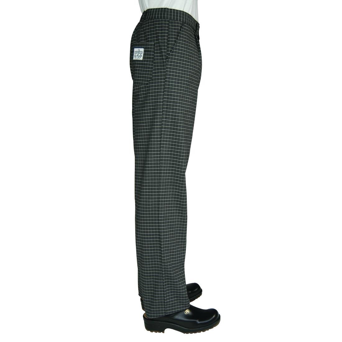 Chaud Devant Arezzo koksbroek grijs geruit 46