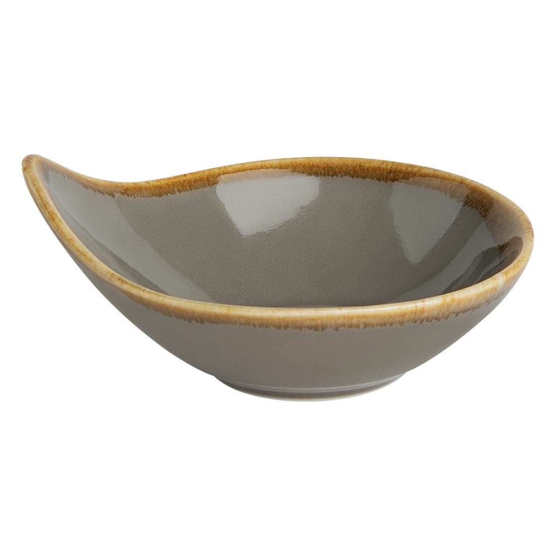 Olympia Kiln dipschaaltjes grijs 7cl (12 stuks)