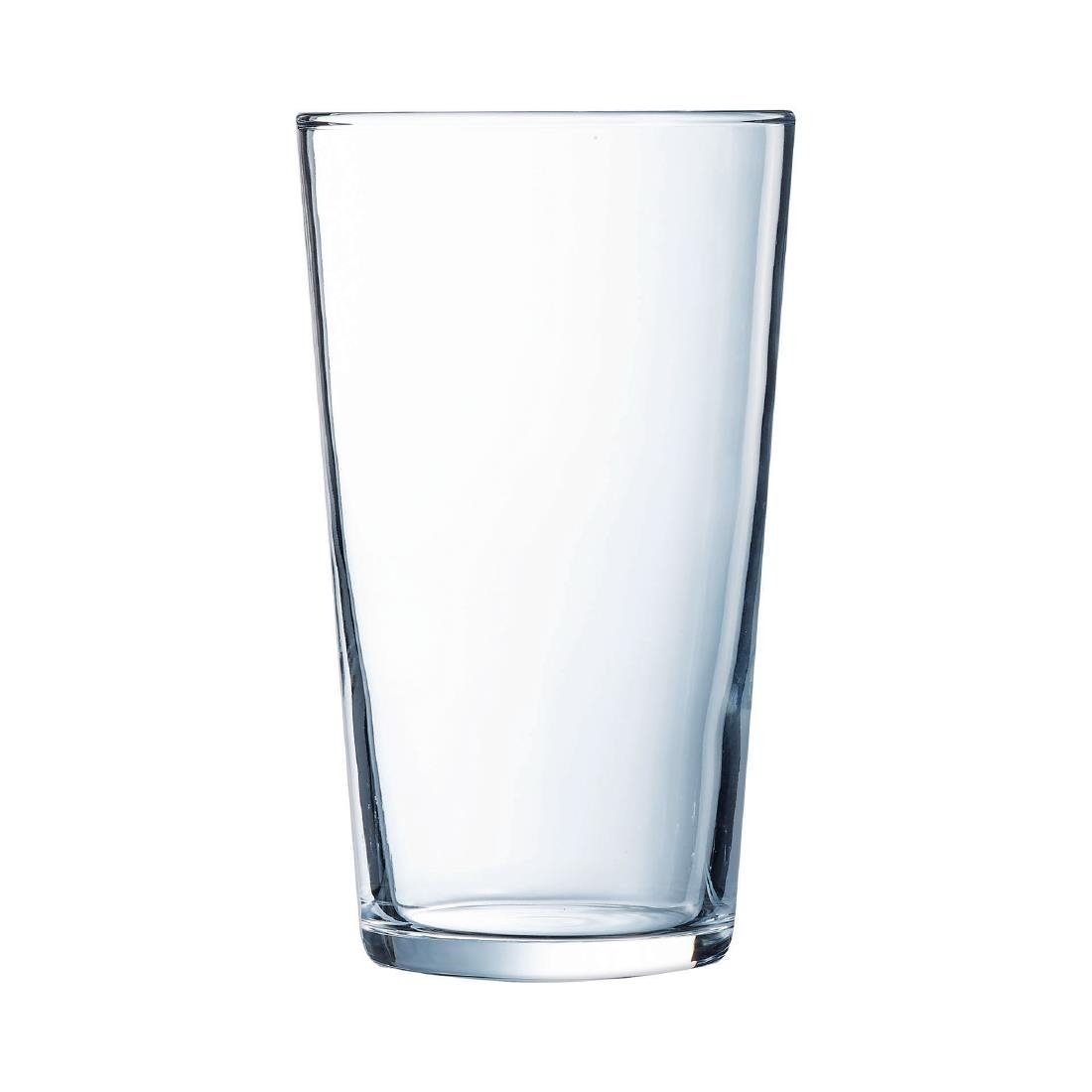 Olympia Conische Pint Glazen UKCA-CE 570ml/20oz (24 stuks)